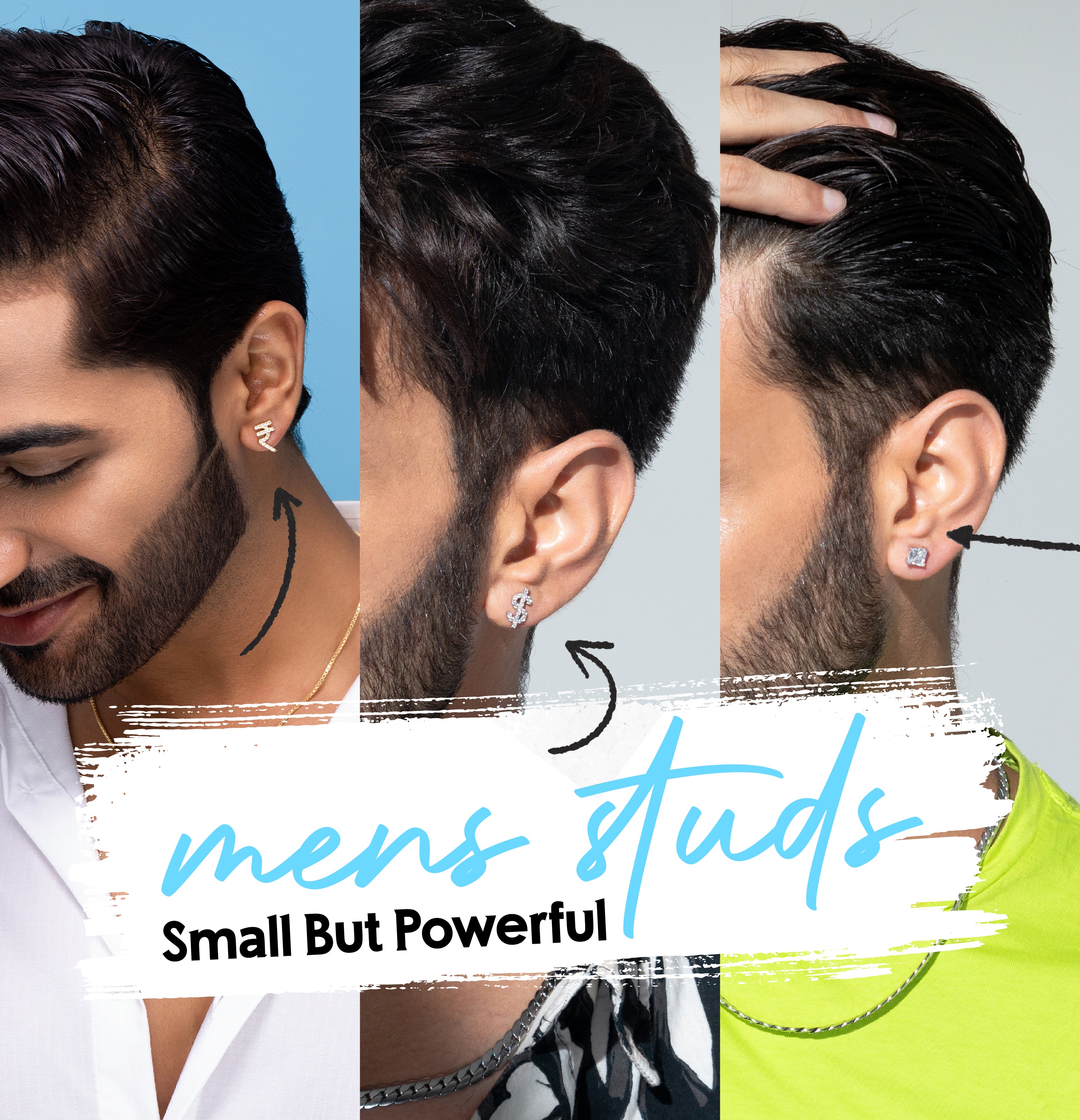 Ear Studs for Men