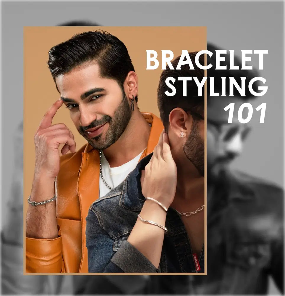 How to Style Sterling Silver Bracelets for Men