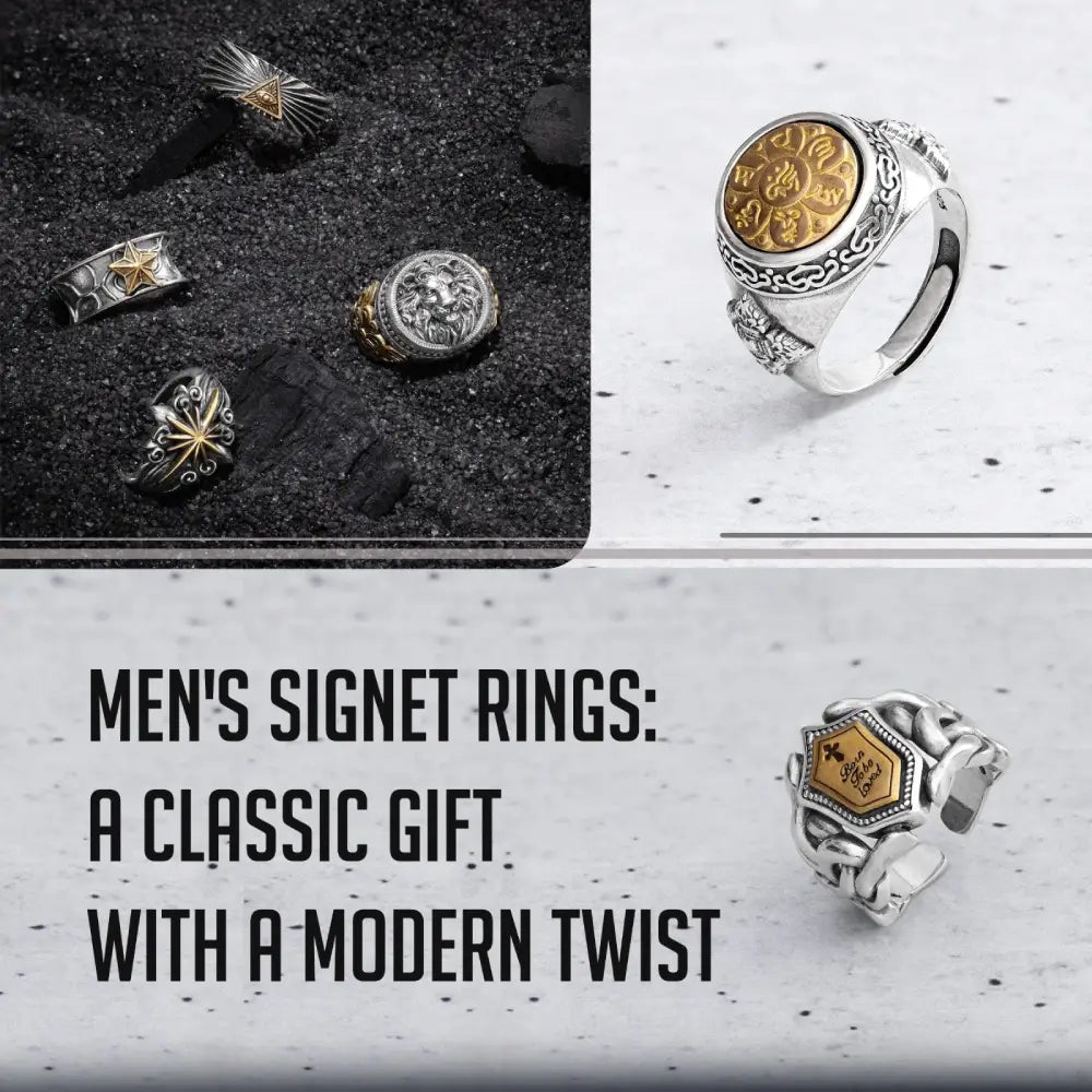 Men's Signet Rings