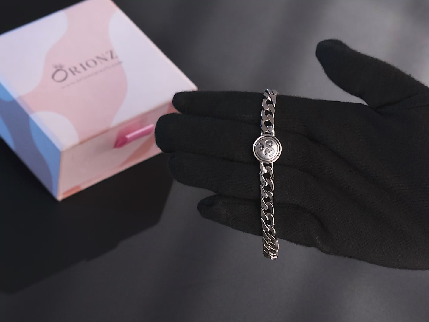 Revolving Luxe Om Bracelet For Gents By Orionz Jewels