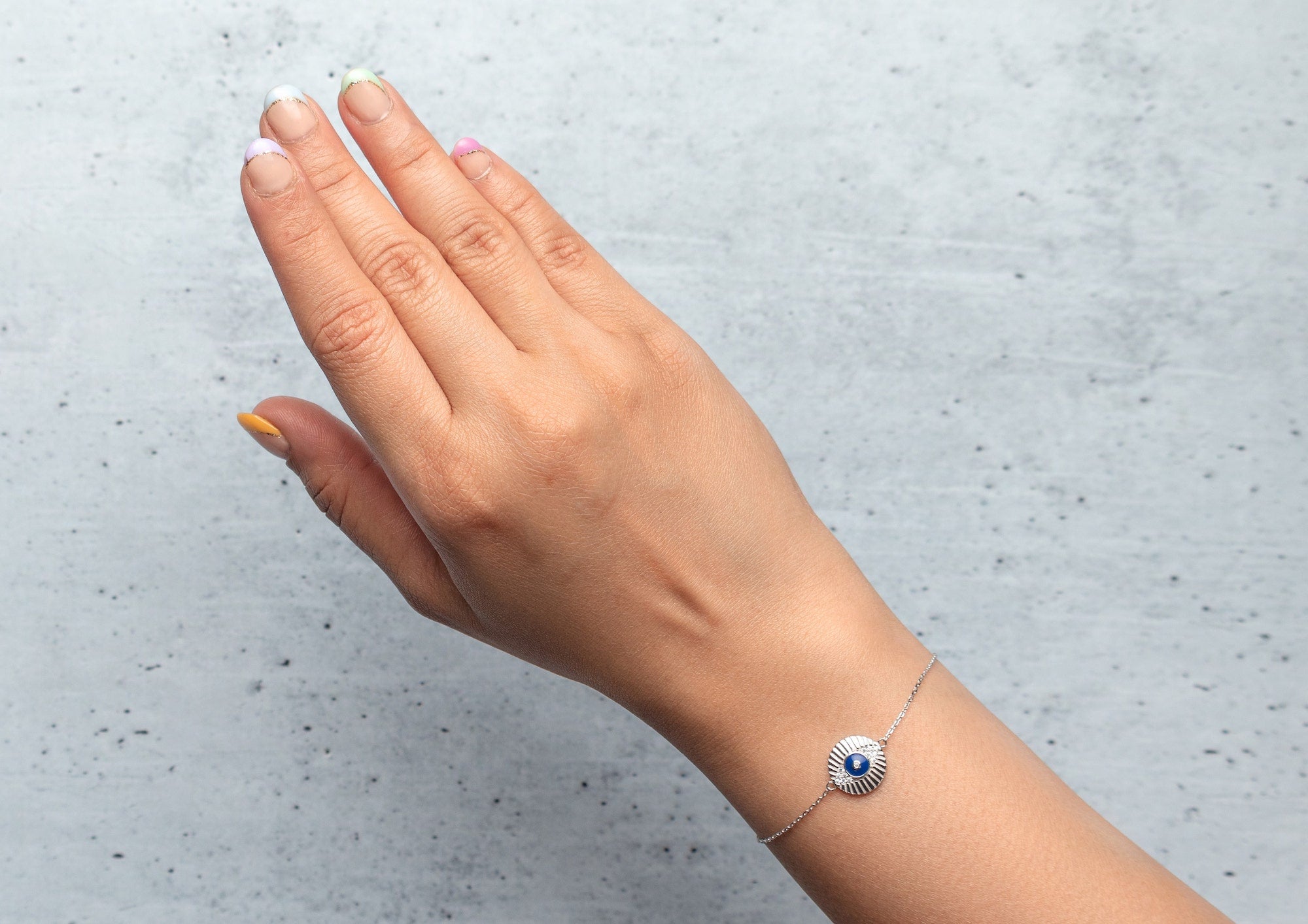 Protection of Nazar 925 Sterling Silver Elegance Bracelet – Awakning  Buddhist Jewelry